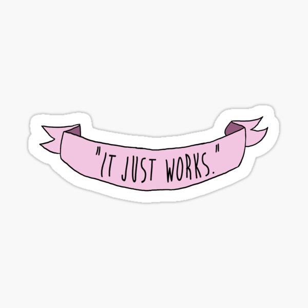 Todd Howard It Just Works Sticker for Sale by GraphicTease
