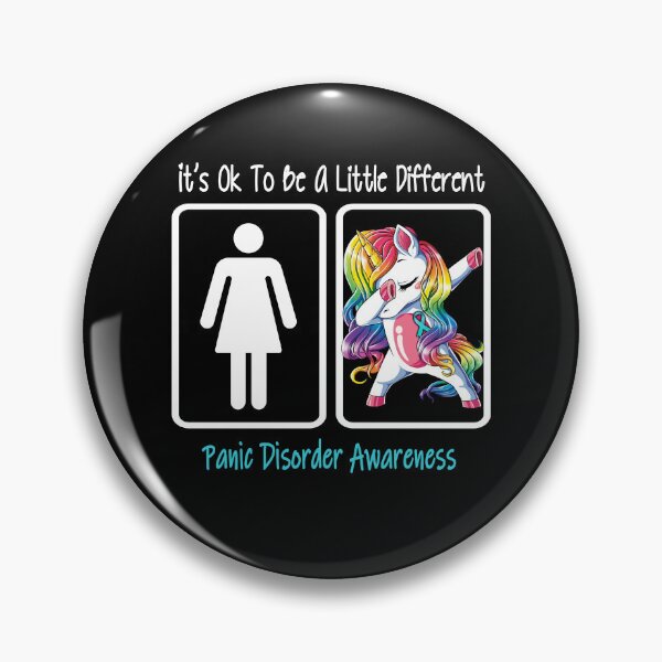 Item preview, Panic Disorder Awareness - It is Ok To Be A Little Different designed and sold by RekaJoJo.
