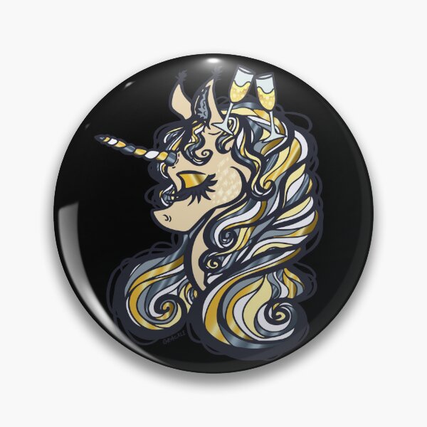 Item preview, New Years Eve Unicorn designed and sold by JanGrackle.