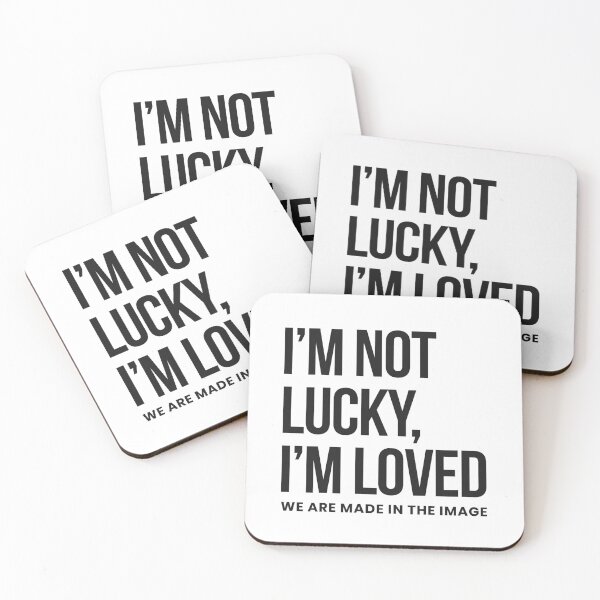 Item preview, im not lucky im, loved designed and sold by inprintid.