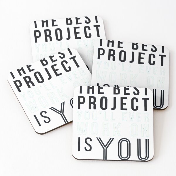 Item preview, The Best Project You'll Ever Work on Is You designed and sold by redcatcat.