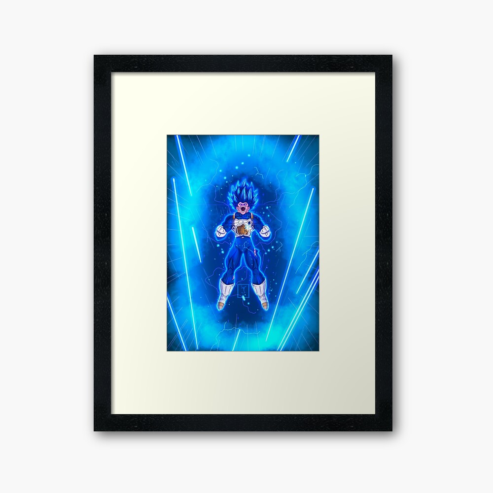 Super Saiyan BLUE EVOLUTION VEGETA Art Board Print for Sale by Quietyou