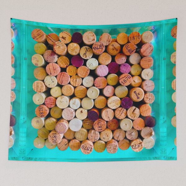 Item preview, Vibrant wine corks in blue box designed and sold by Bruno Beach.
