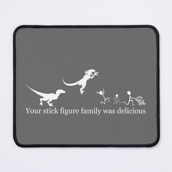 Item preview, Raptors - Your Stick Figure Family was Delicious designed and sold by bfree0017.