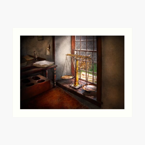 Lawyer - Scales of Justice Art Print