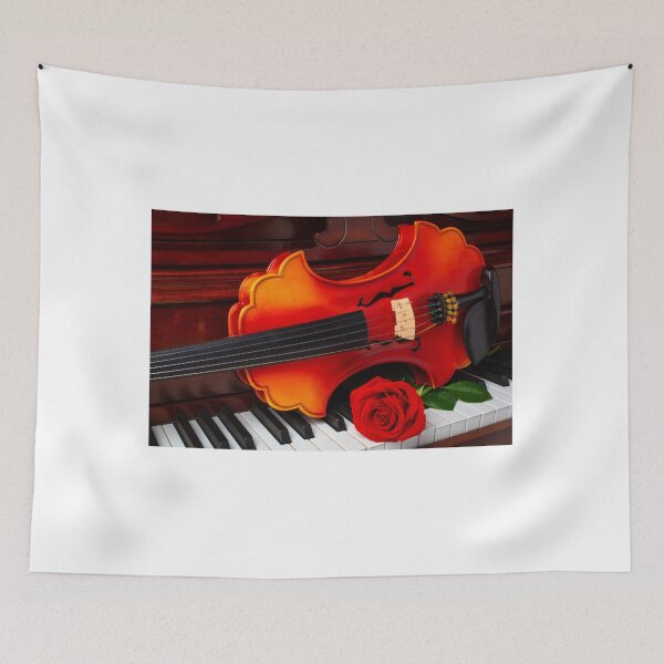 Item preview, Lovely Rose And Baroque Violin designed and sold by Garry Gay.