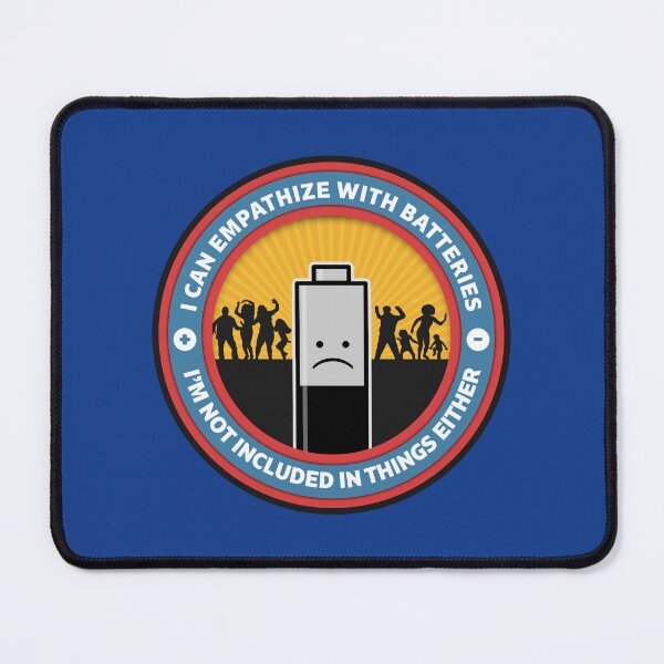 Item preview, I can empathize with batteries... designed and sold by Matt Acton.