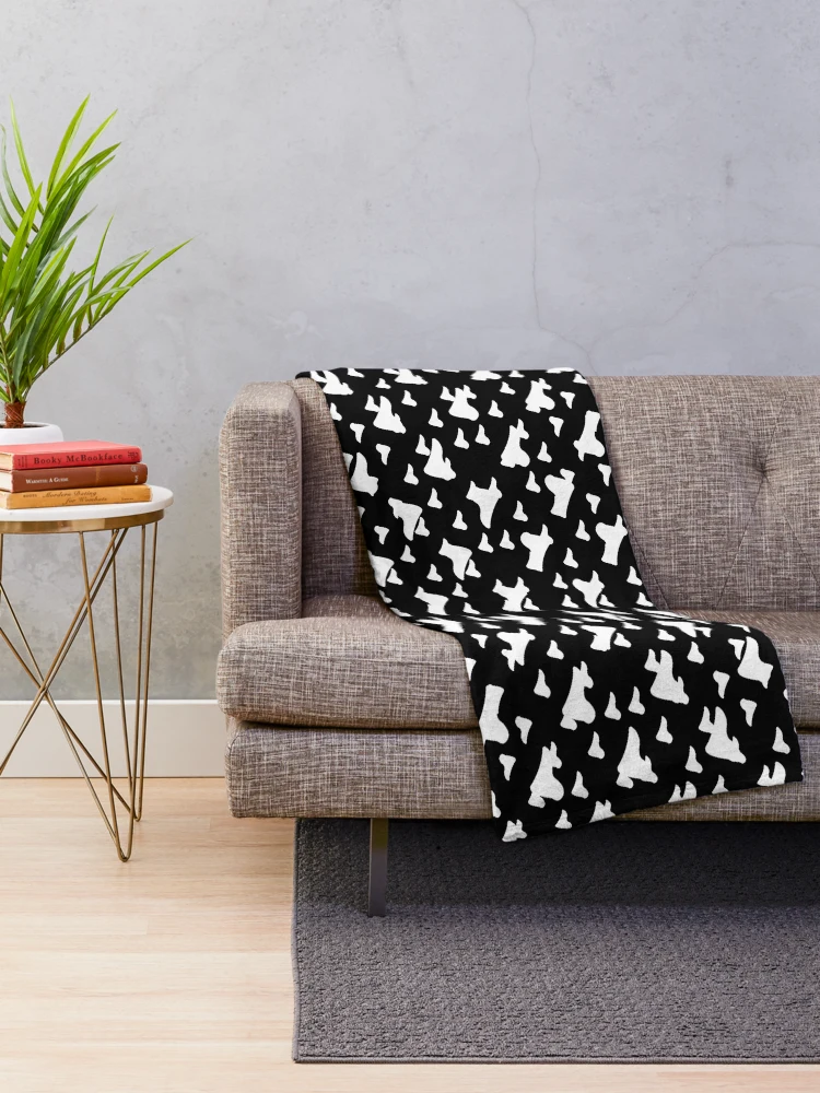 Thumbnail 2 of 6, Throw Blanket, Random Abstract Pattern designed and sold by mrtraz.