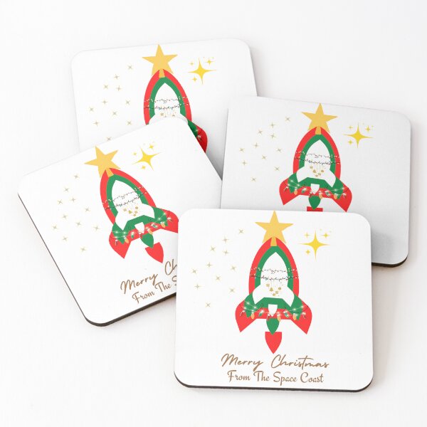 Item preview, Merry Christmas From the Space Coast designed and sold by TheArtOfCJ.