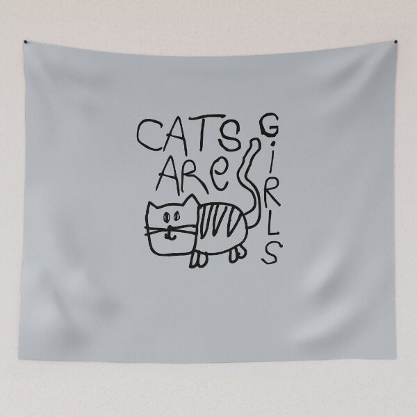 Item preview, cats are girls designed and sold by Christopher Taylor.