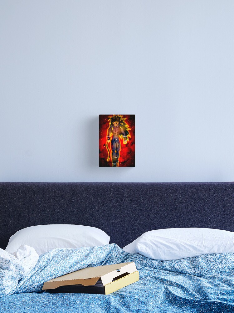 Corrupted Super Saiyan 5 BROLY, Dragon Ball NEW AGE INSPIRED Canvas Print  for Sale by Quietyou