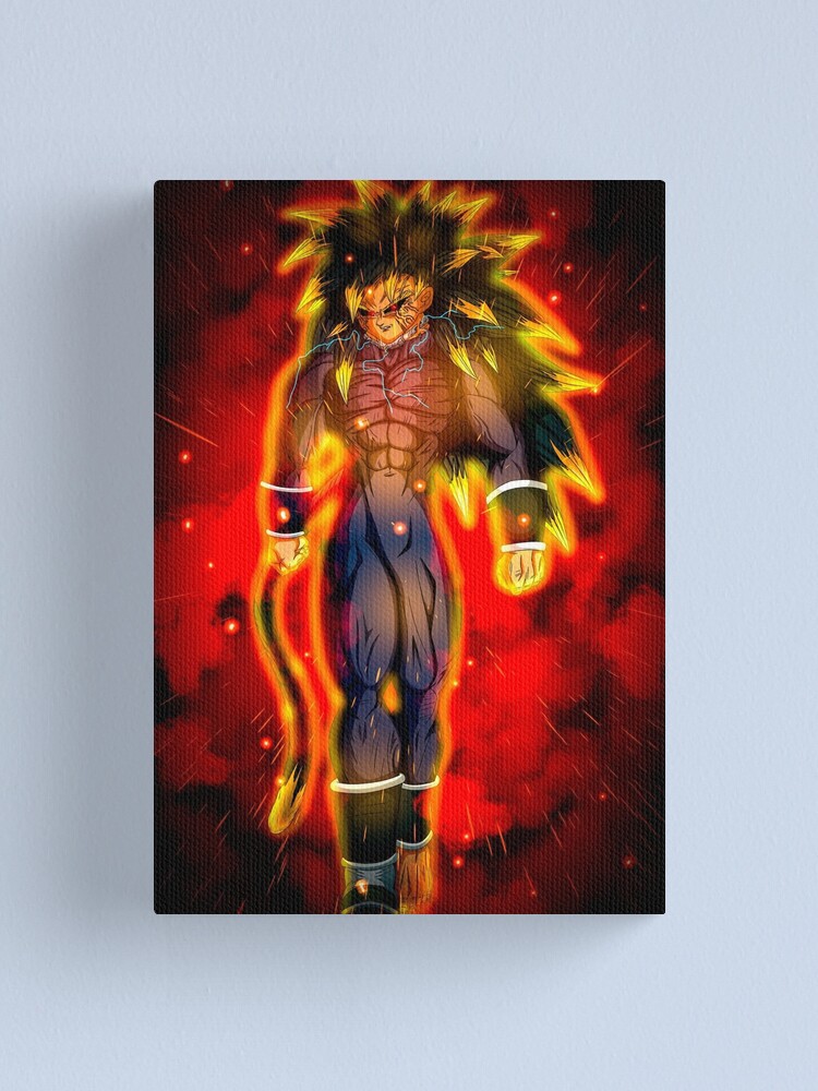 Corrupted Super Saiyan 5 BROLY, Dragon Ball NEW AGE INSPIRED Canvas Print  for Sale by Quietyou