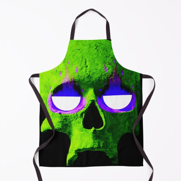 Item preview, Light Eyes Green Skull designed and sold by PopOptikal.