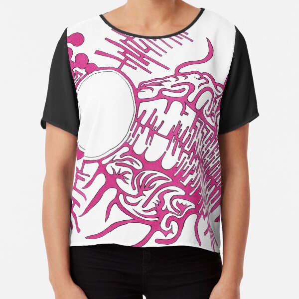 Pink Magnet Chiffon Top