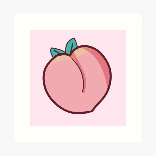 Peach Fruit Art Prints for Sale