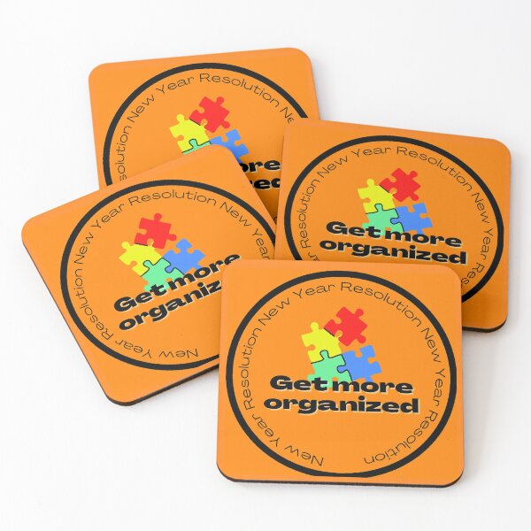 Item preview, New Year Resolution - Get more organized designed and sold by aywchen.