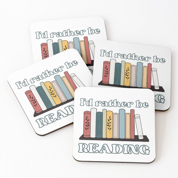 Item preview, I'd Rather Be Reading designed and sold by PaperViewStore.