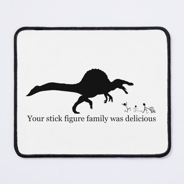 Item preview, Spinosaurus - Your Stick Figure Family was Delicious designed and sold by bfree0017.