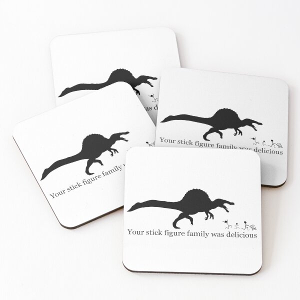 Item preview, Spinosaurus - Your Stick Figure Family was Delicious designed and sold by bfree0017.