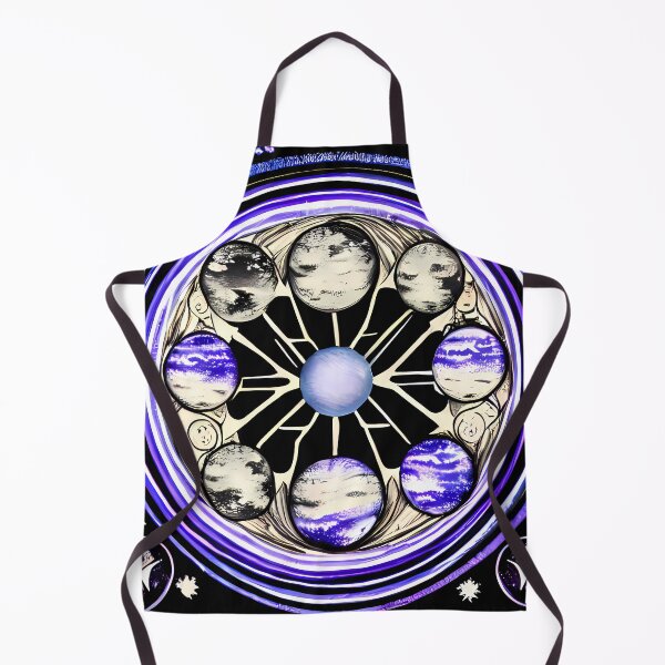 Item preview, lunas triples designed and sold by BigBrainArtwork.