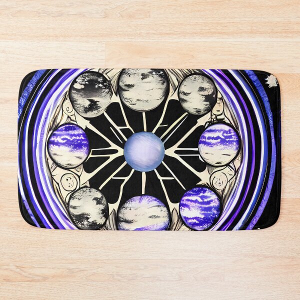 Item preview, lunas triples designed and sold by BigBrainArtwork.