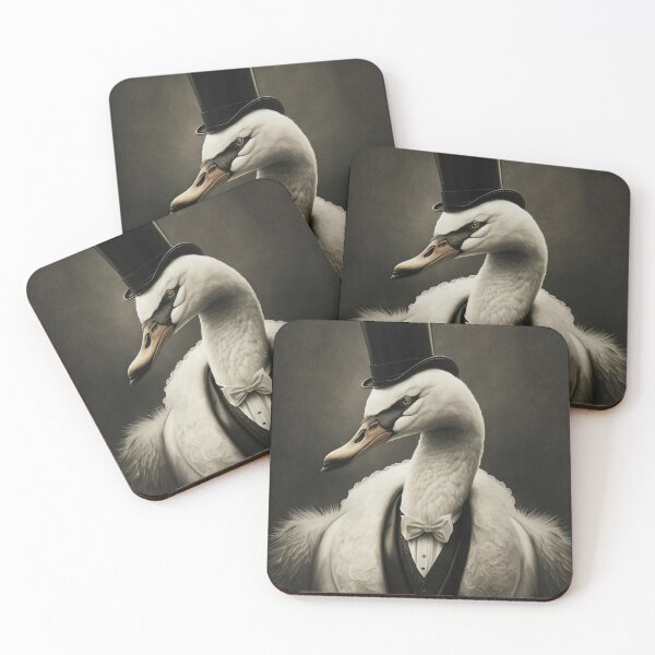 Item preview, Gentleman Swan #1 designed and sold by MichaelMayArt.
