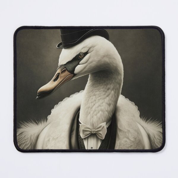 Item preview, Gentleman Swan #1 designed and sold by MichaelMayArt.