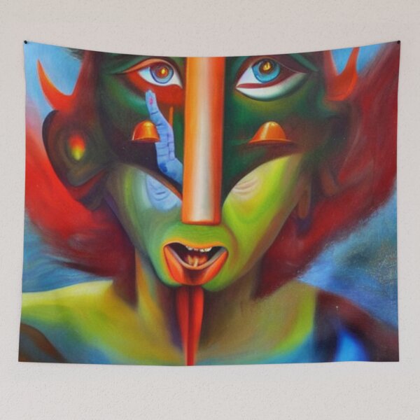 Item preview, Psycho Madness - Green Deity designed and sold by PsychoMadness.