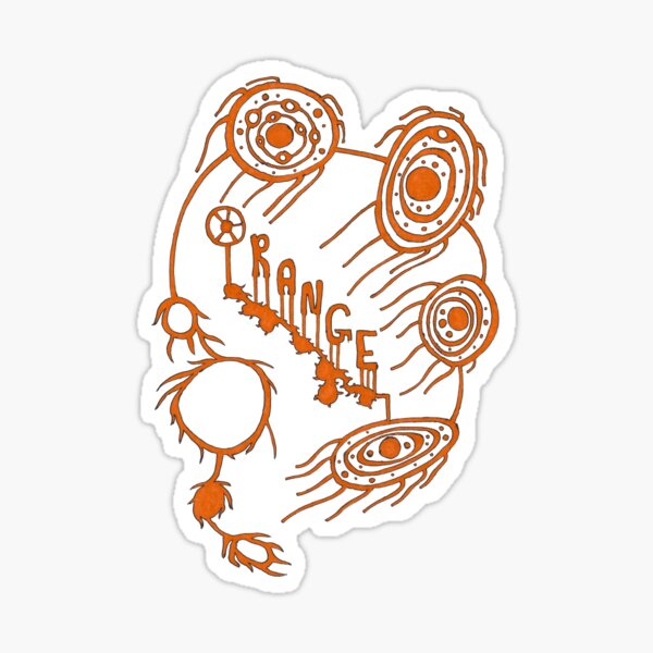 Classic Orange Sticker