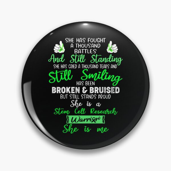 Item preview, Stem Cell Research Warrior SHE IS ME - Support Stem Cell Research Fighter Gifts designed and sold by Berriosly.