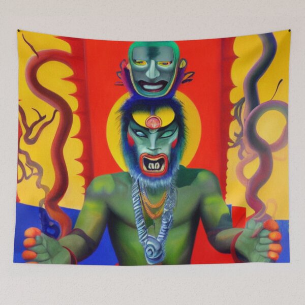 Item preview, Psycho Madness - Strange Deity designed and sold by PsychoMadness.