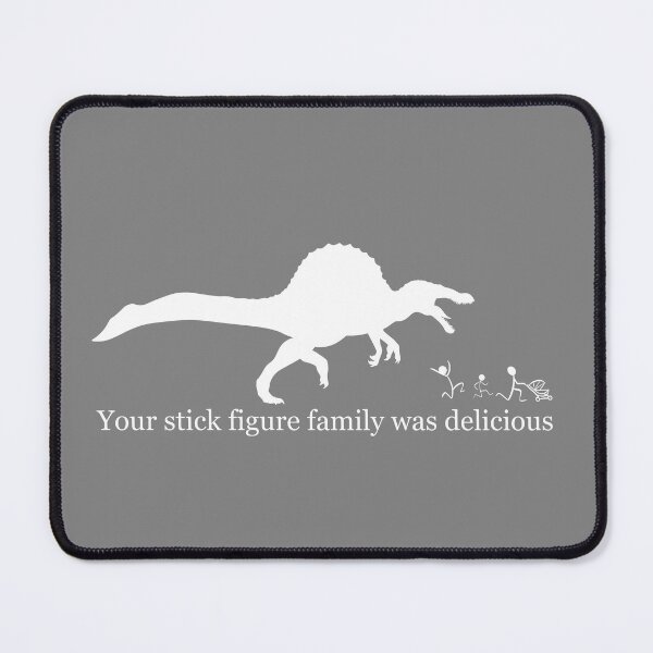 Item preview, Spinosaurus - Your Stick Figure Family is too Slow designed and sold by bfree0017.