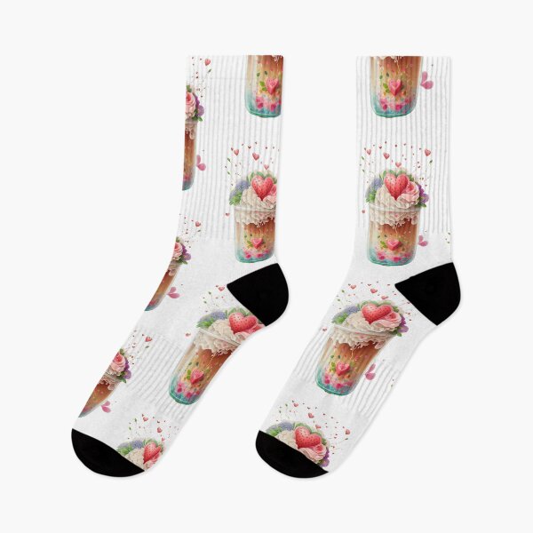 Item preview, Heart-Adorned Bubble Tea designed and sold by Voyshop.