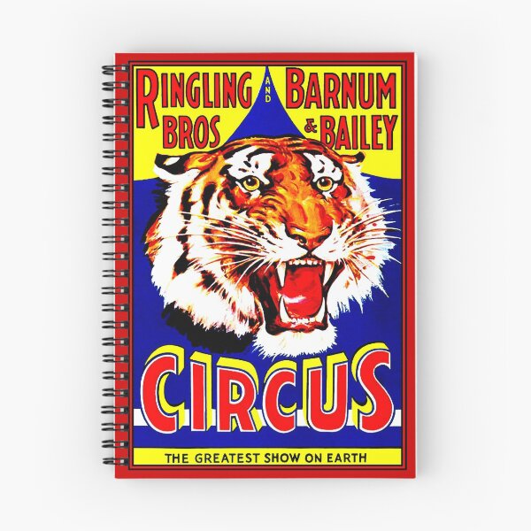 Item preview, RINGLING BROS. BARNUM and BAILEY : Vintage Circus Tiger Advertising Print designed and sold by posterbobs.