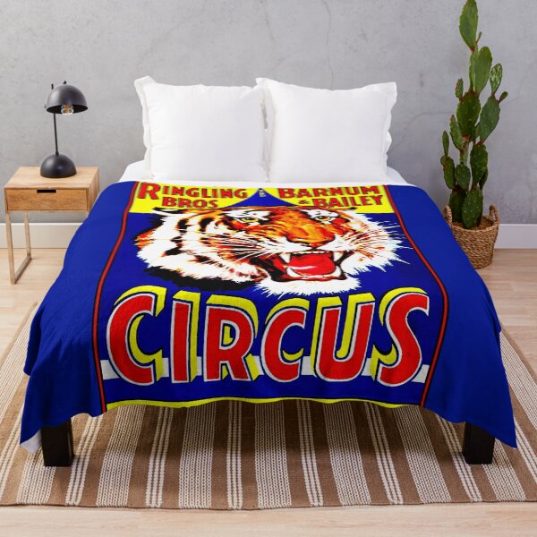 Item preview, RINGLING BROS. BARNUM and BAILEY : Vintage Circus Tiger Advertising Print designed and sold by posterbobs.