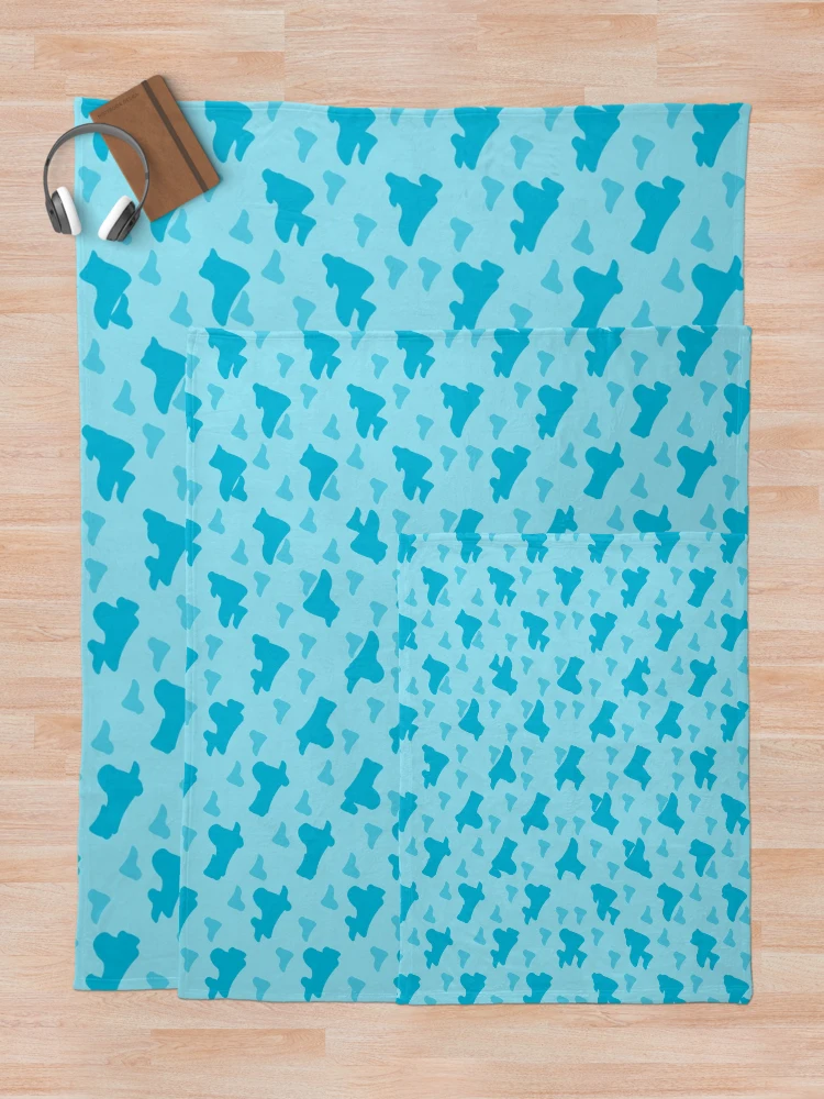 Thumbnail 5 of 6, Throw Blanket, Random Abstract Pattern designed and sold by mrtraz.