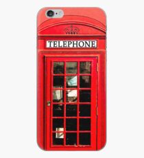 Red London Telefonzelle iPhone-Hülle & Cover