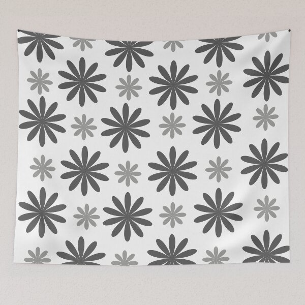 Item preview, Margaridas cinzas vintage designed and sold by GirlaineSQ.
