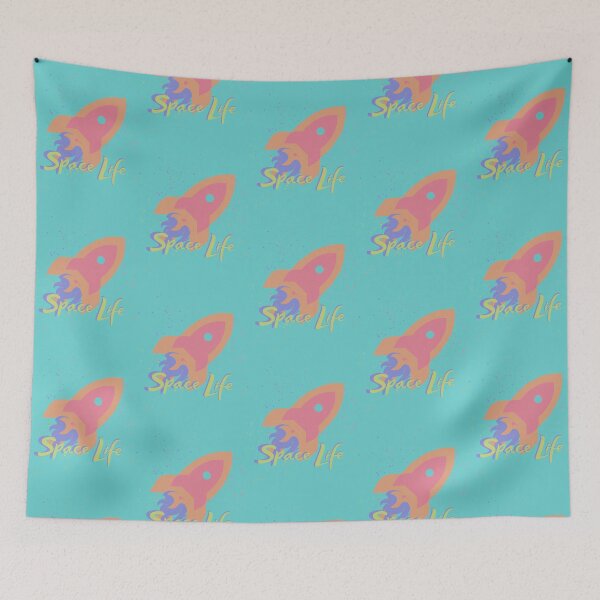 Item preview, Space Life (Color) designed and sold by TheArtOfCJ.