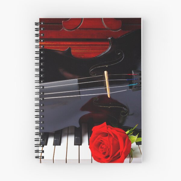 Item preview, Red Rose And Black Violin designed and sold by Garry Gay.