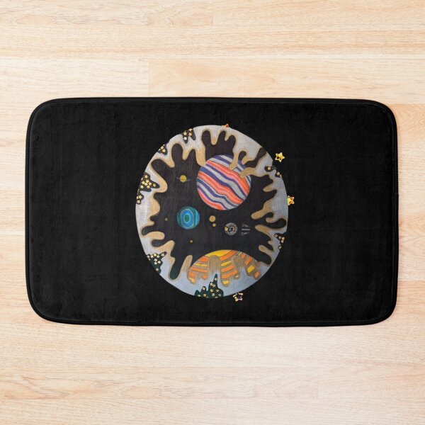 Item preview, Trippy Alien Portal - Dark Vibrant Planets UFO - Drippy Melting Space designed and sold by Lucidesigns.