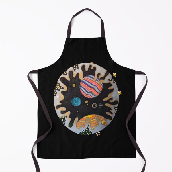 Item preview, Trippy Alien Portal - Dark Vibrant Planets UFO - Drippy Melting Space designed and sold by Lucidesigns.