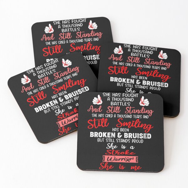 Item preview, Stroke Warrior SHE IS ME - Support Stroke Fighter Gifts designed and sold by Berriosly.