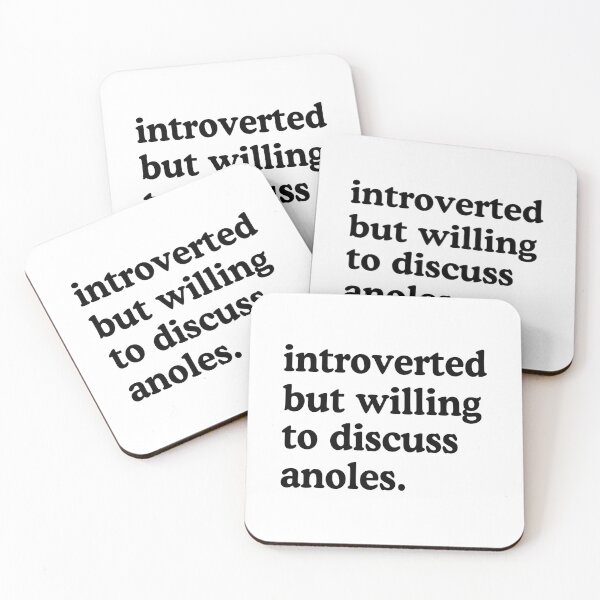 Item preview, Introverted But Willing To Discuss Anoles Anole Humor designed and sold by allysmar.