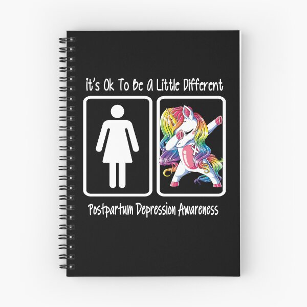 Item preview, Postpartum Depression Awareness - It is Ok To Be A Little Different designed and sold by RekaJoJo.