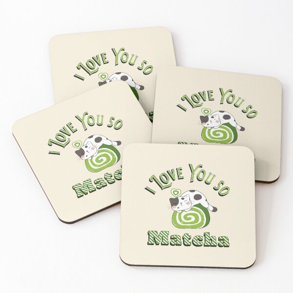 Item preview, I Love You So Matcha 1 designed and sold by SimplyMe-Plus.