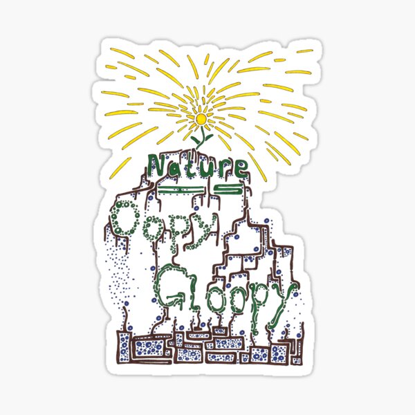 Oopy Gloopy Nature Sticker