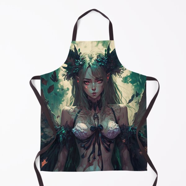 Item preview, Sexy forest anime demon girl designed and sold by VibArtVision.