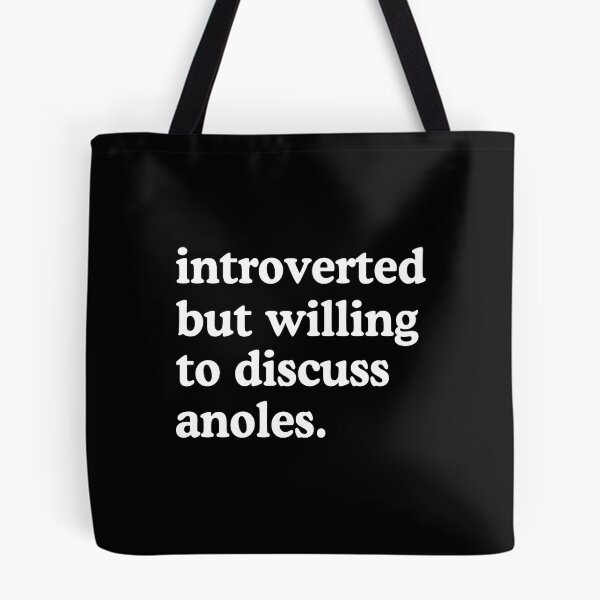Item preview, Introverted But Willing To Discuss Anoles Anole Humor designed and sold by allysmar.