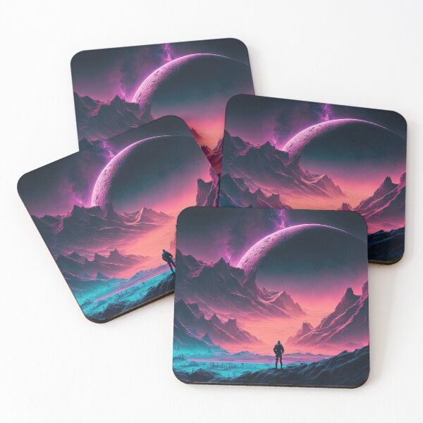 Item preview, Electro-Chromatic Dreams of the Final Frontier designed and sold by Mullet Monkey.